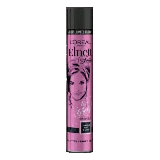 Elnett L'Oreal Elnett Satin Cheryl Limited Edition Diamond Hold & Shine Hair Spray 400Ml Hair Spray