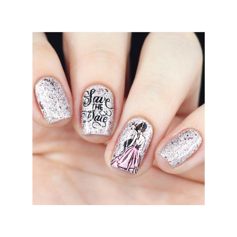 UberChic Beauty Elements of Love Stamping Plate