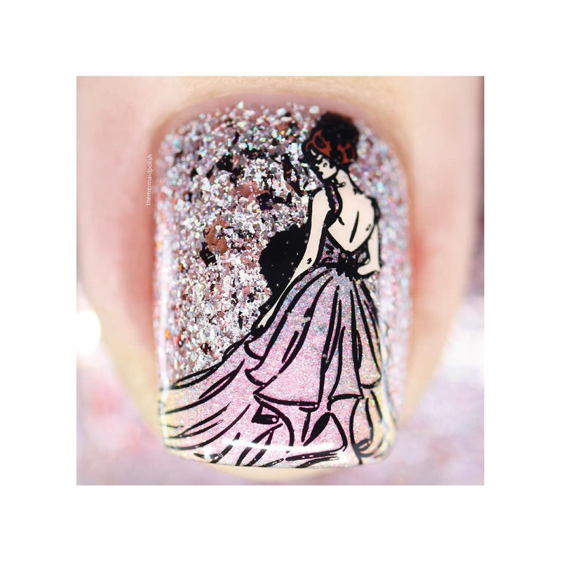 UberChic Beauty Elements of Love Stamping Plate