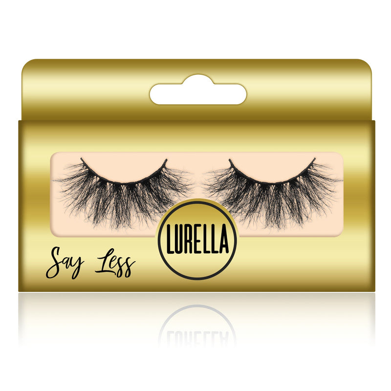 Lurella Cosmetics 3D Mink Eyelashes - Say Less False Eyelash