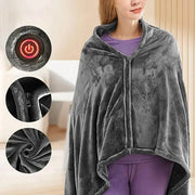 SmartPursue™ USB Electric Heated Throw Blanket Wearable Heated Blanket