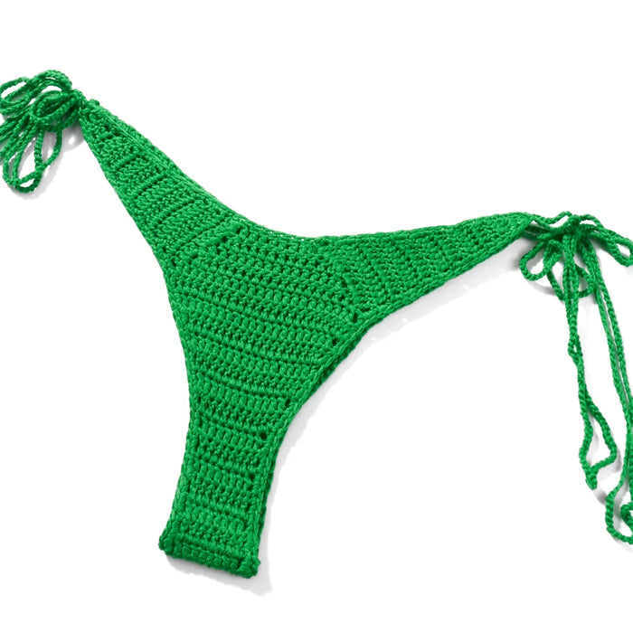 Green Knit Two-Piece swimsuit - Sexikinis Swim