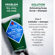 Jack Black Jack Black Exfolianting Scalp Scrub & Shampoo 5 Oz Scalp Scrub & Shampoo