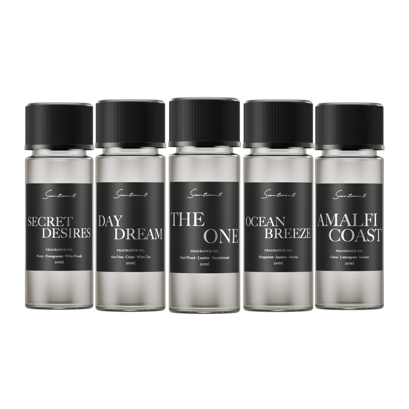 Scentiment Top 5 Hotel Scents Samples Fragrance Oil