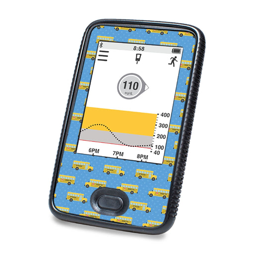 Peelz School Bus Designed for DEXCOM G6 Touchscreen Receiver Peelz/Stickers