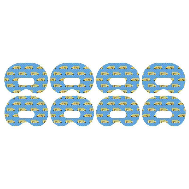 Peelz School Bus Medtronic Guardian Connect Patch Tape - Pump Peelz Patch Medical Tape