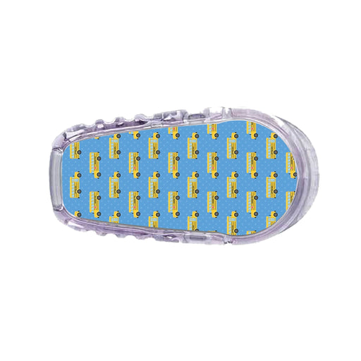 Peelz School Bus Sticker Designed for the DEXCOM Transmitter Peelz/Stickers