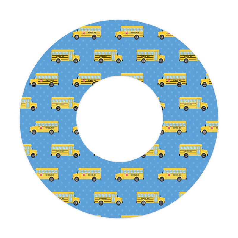 Peelz School Bus for Patch  Freestyle Libre and Universal Infusion Set Tape Patch Medical Tape