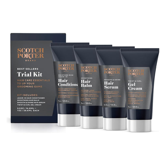 Scotch Porter - 4-Piece Hair Care Trial Kit