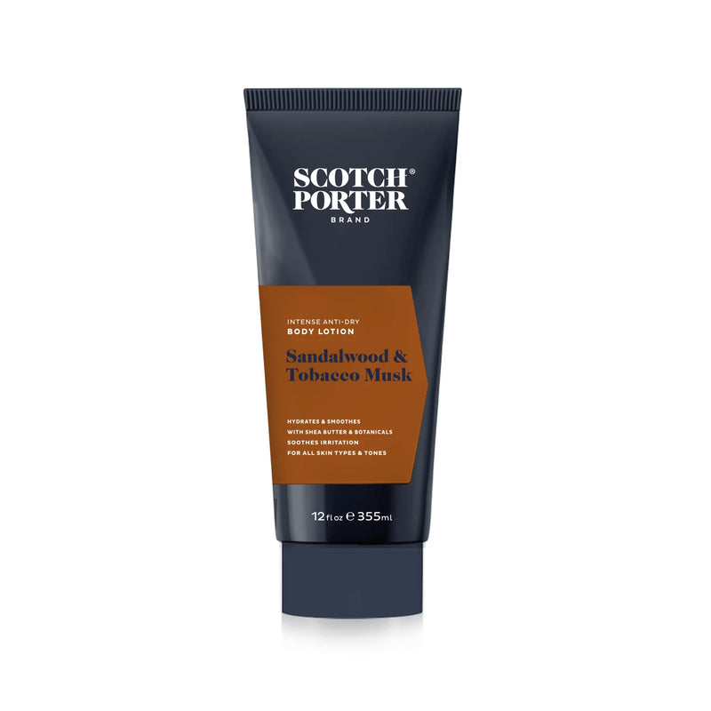 Scotch Porter Scotch Porter Sandalwood & Tobacco Musk Body Lotion 12oz Body Lotion