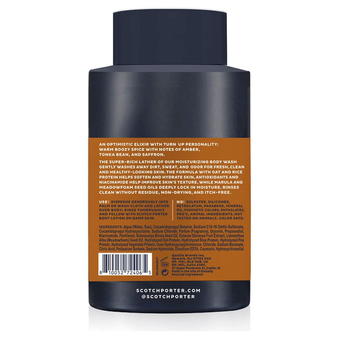 Scotch Porter - Hydrating Body Wash | Sandalwood & Tobacco Musk