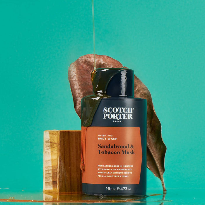 Scotch Porter - Hydrating Body Wash | Sandalwood & Tobacco Musk