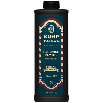 Bump Patrol Bump Patrol Barber Pro Grooming Powder Talc Free 14oz Grooming Powder