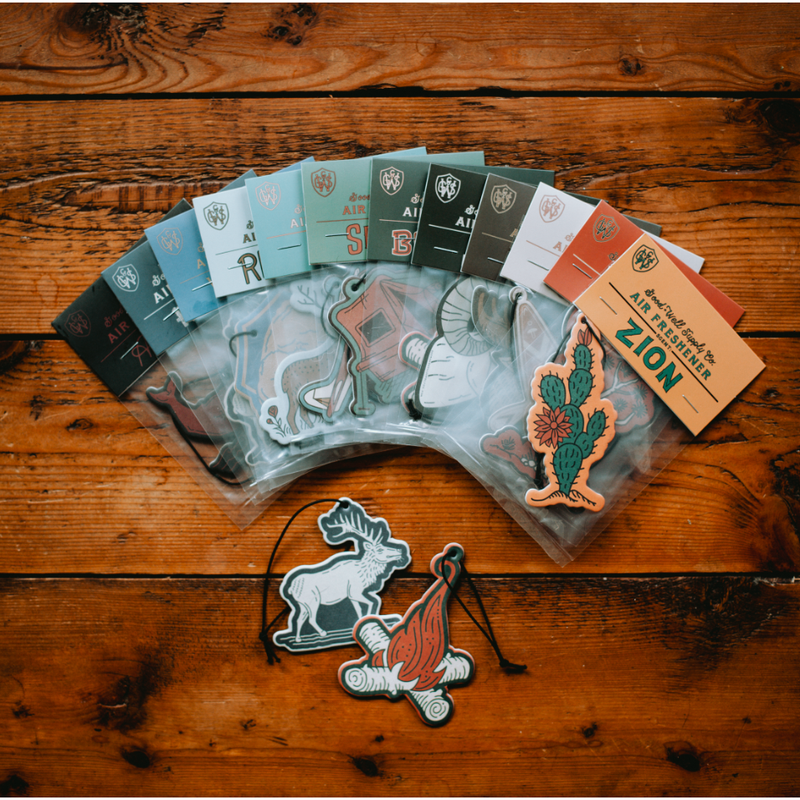 Good & Well Supply Co Redwood National Park Air Freshener Vehicle Air Fresheners