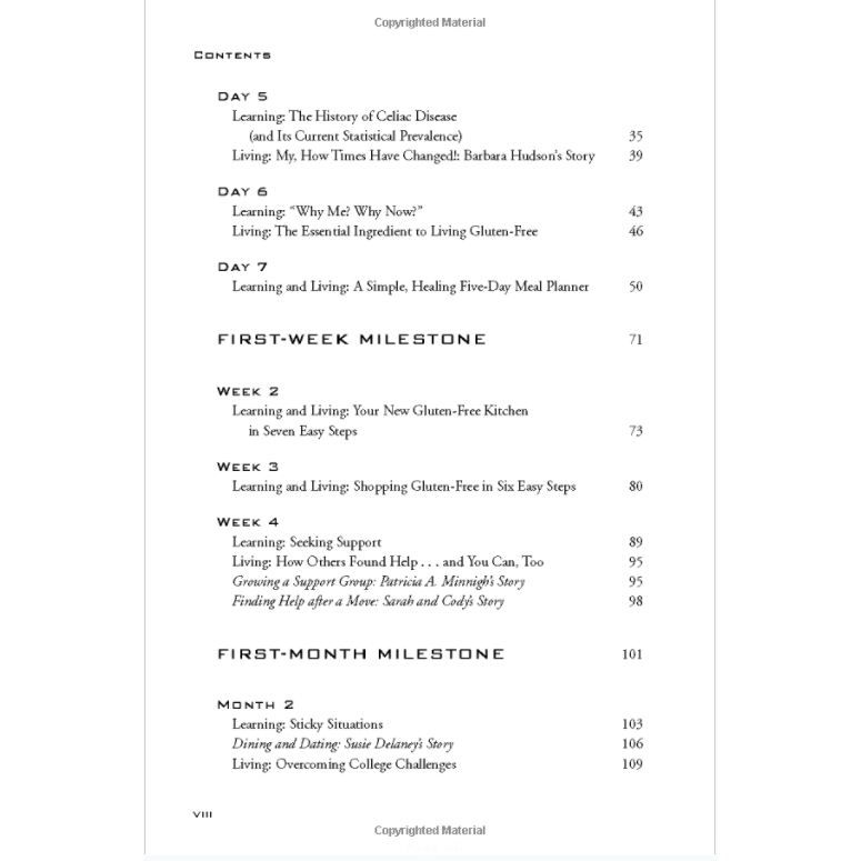 gfJules The First Year: Celiac Disease and Living Gluten Free (Print Version)