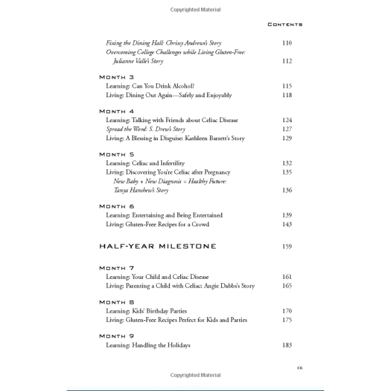 gfJules The First Year: Celiac Disease and Living Gluten Free (Print Version)