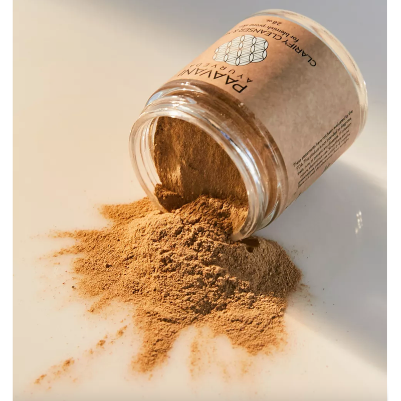 Paavani Ayurveda Clarify Cleanser & Mask  | Ayurvedic Cleansing Grains for Blemish-Prone Skin simple