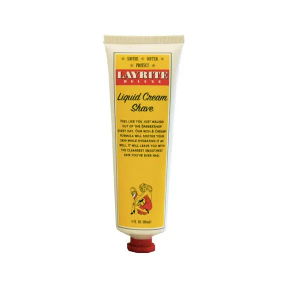Layrite Layrite Deluxe Liquid Cream Shave 4oz Shaving Cream