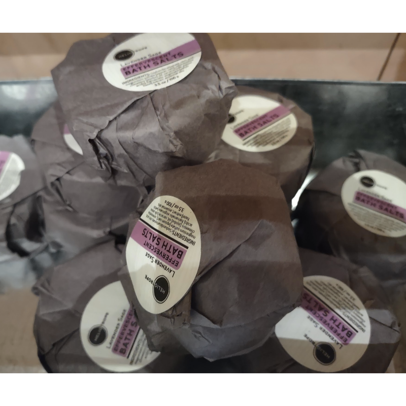 Heliotrope San Francisco Effervescent Bath Fizzies w/Jojoba & Silk Proteins Bath Salt