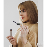 EpiLynx Mega Volume Vegan Mascara Black and Blue – Smudge-Proof with Handmade Diamond Case