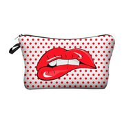 Medusa's Makeup Red Hot Lips Cosmetic Bag