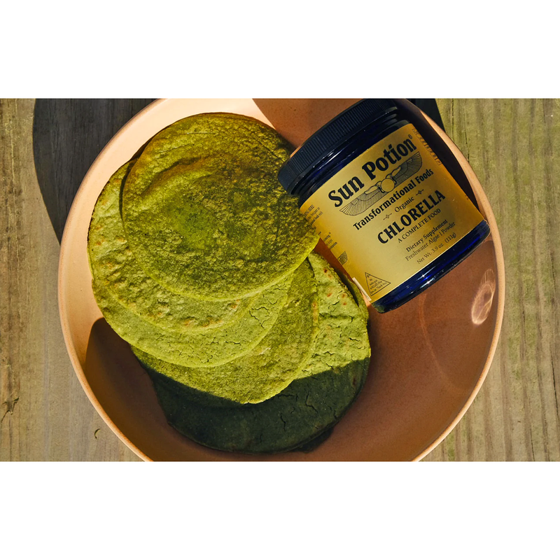 Sun Potion Chlorella Powder (Organic, Sound Processed) Adaptogen