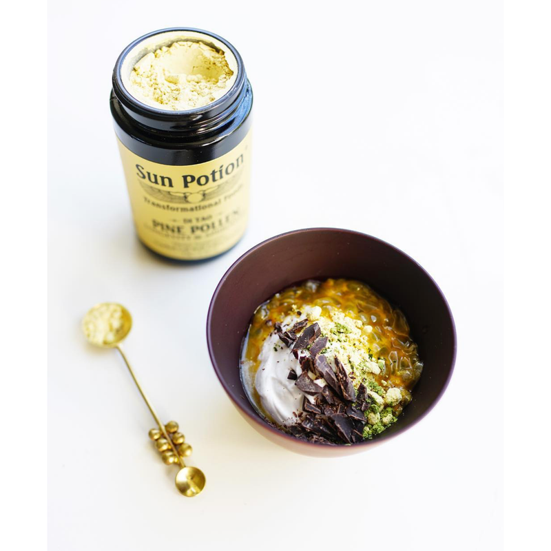 Sun Potion Mason Pine Pollen (Wildcrafted) Adaptogen