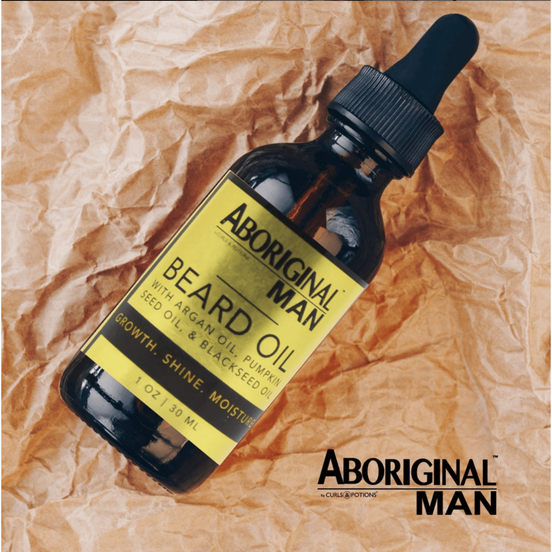 Curls & Potions Aboriginal Man Beard Oil Conditioner