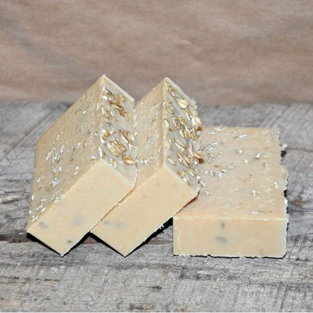 Soaplandia Soap Store Goat Milk & Oatmeal Bar Soap, Unscented