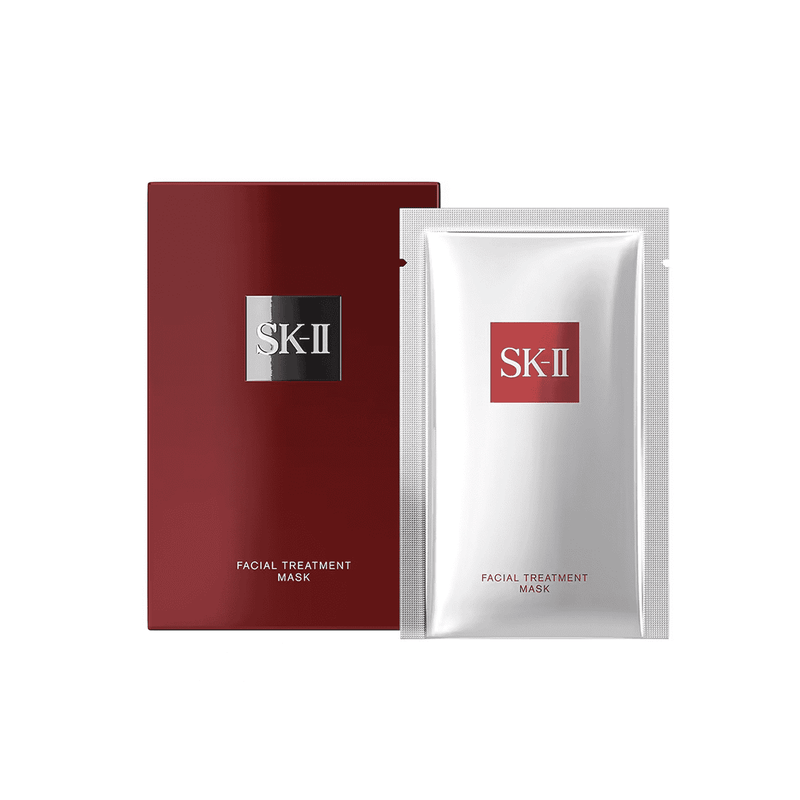 Nava Beauty SK-II Facial Treatment Mask Dark Red 6 Pack,10 Pack