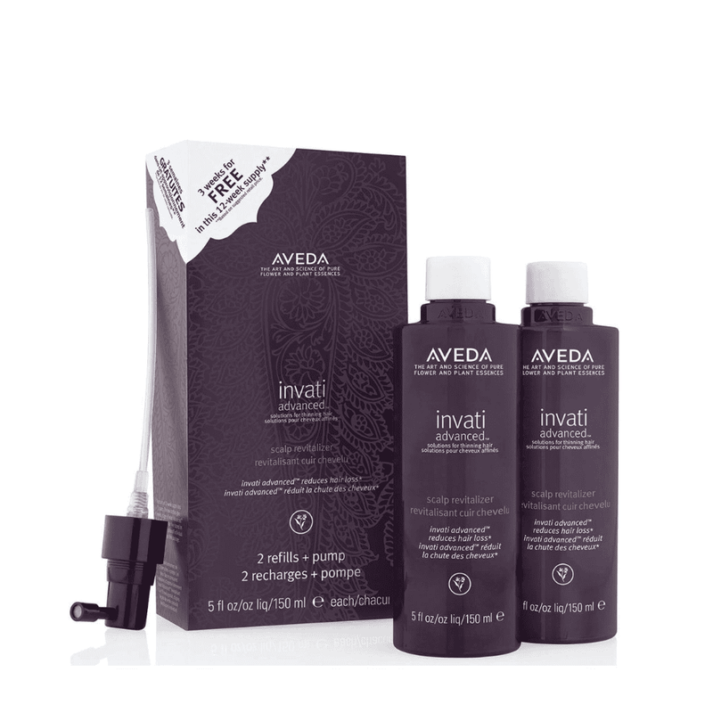 Nava Beauty Aveda Invati Advanced Scalp Revitalizer 5.0 oz DUO Dark Slate Gray