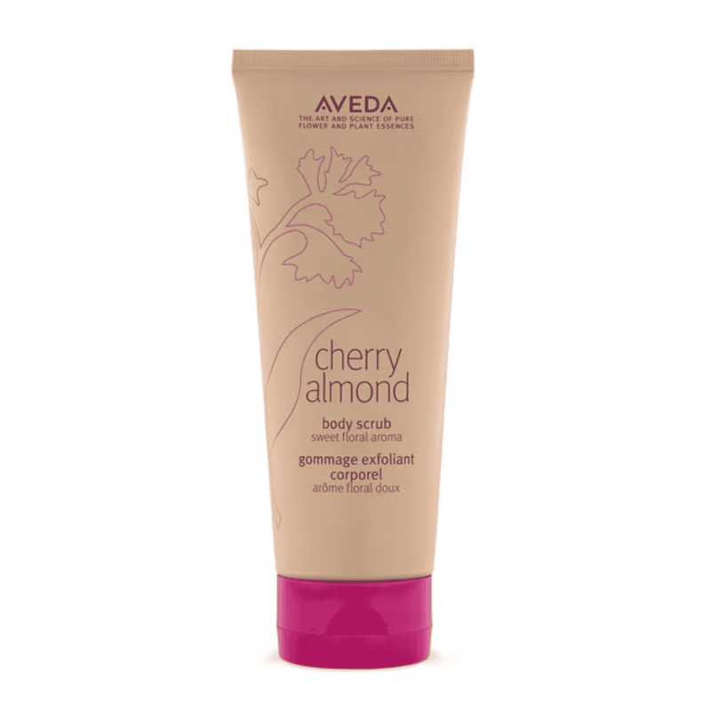 Nava Beauty Aveda Cherry Almond Body Scrub 6.7 OZ White Smoke