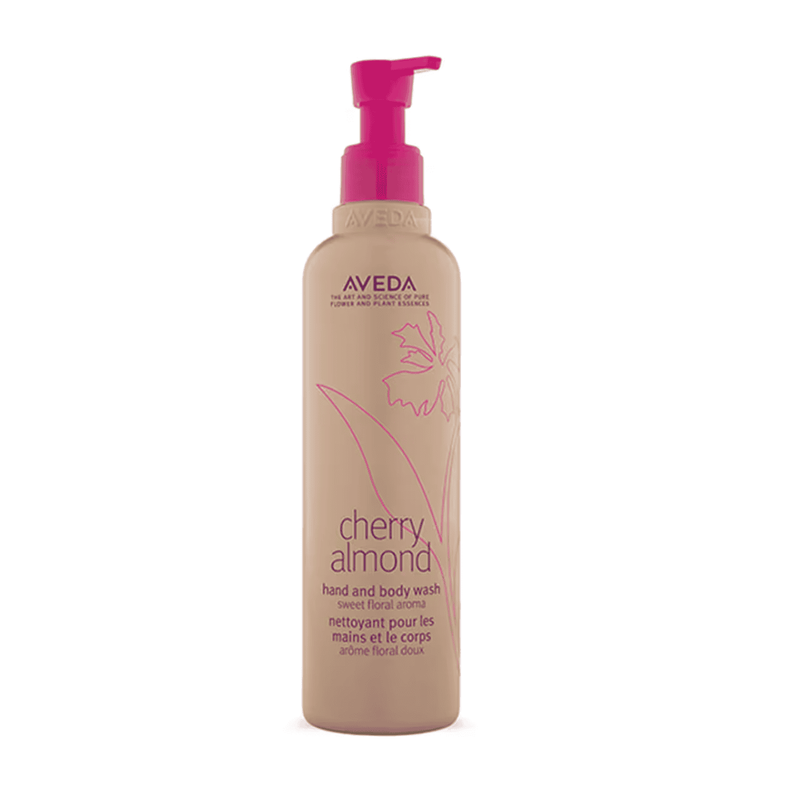 Nava Beauty Aveda Cherry Almond Hand & Body Wash Rosy Brown 8.5 OZ