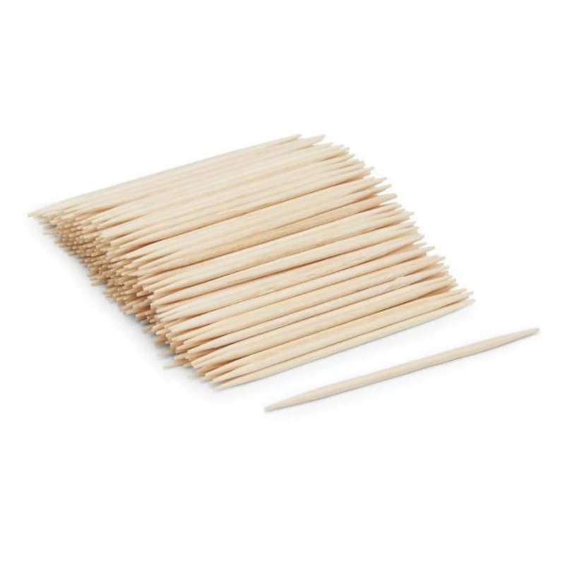 BiteMyWood 36 Qty Unflavored Birchwood Toothpicks in Plastic Tubes Toothpicks