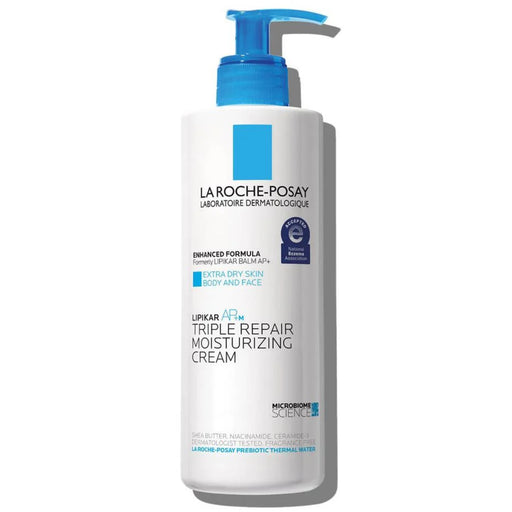 La Roche-Posay Lipikar AP+M Triple Repair Body Moisturizer For Dry Skin (13.52 oz) Body Balm White Smoke