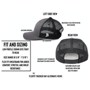 Artius Man Artius Man Flexfit Trucker Snapback - Black