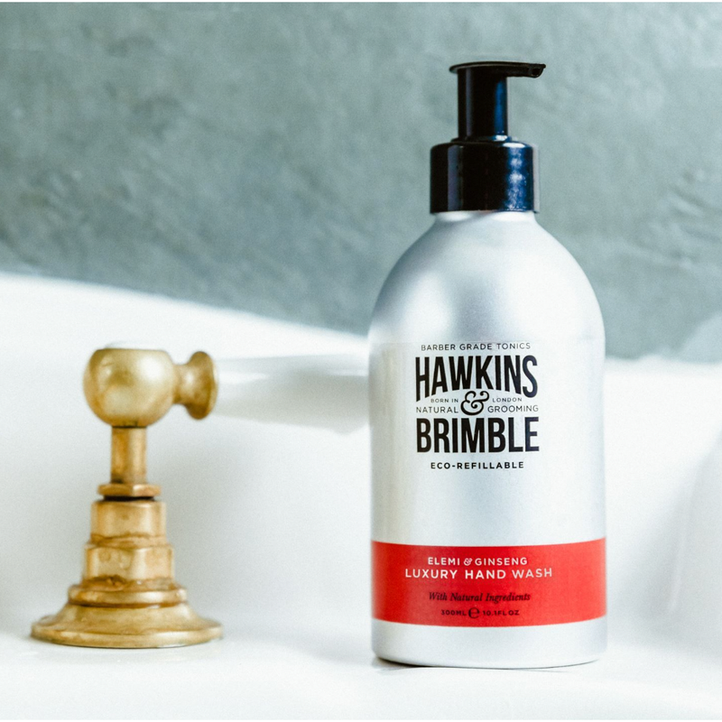 Hawkins & Brimble COM Luxury Hand Wash Eco-Refillable 10.1 fl oz