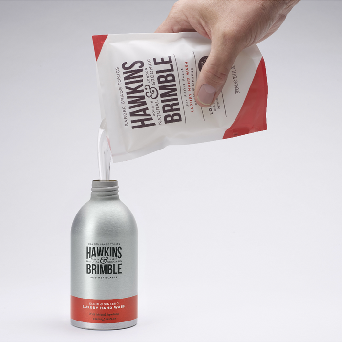 Hawkins & Brimble Com - Luxury Hand Wash Eco-Refillable 10.1 Fl Oz