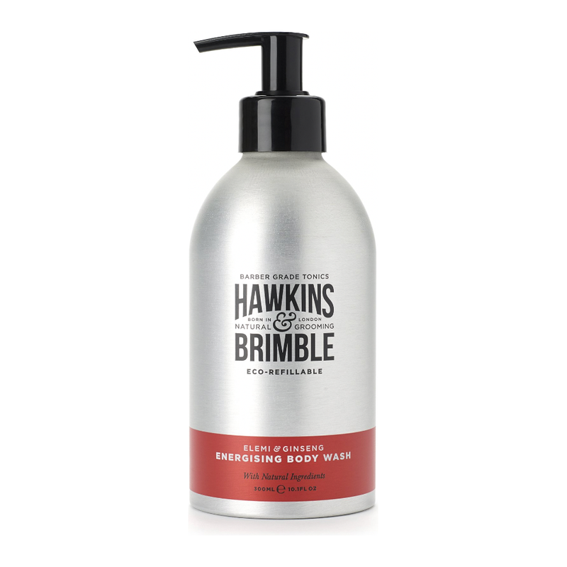 Hawkins & Brimble COM Eco-Refillable Energising Body Wash 10.1 fl oz
