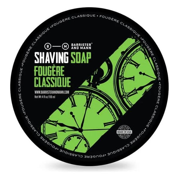 Barrister & Mann Fougere Classique Shaving Soap 4 Oz