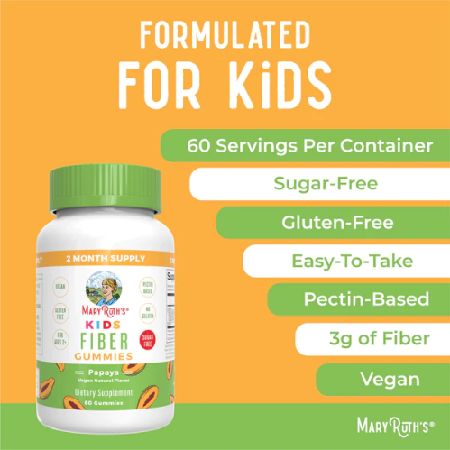 MARY RUTH'S KIDS FIBER GUMMIES 9oz