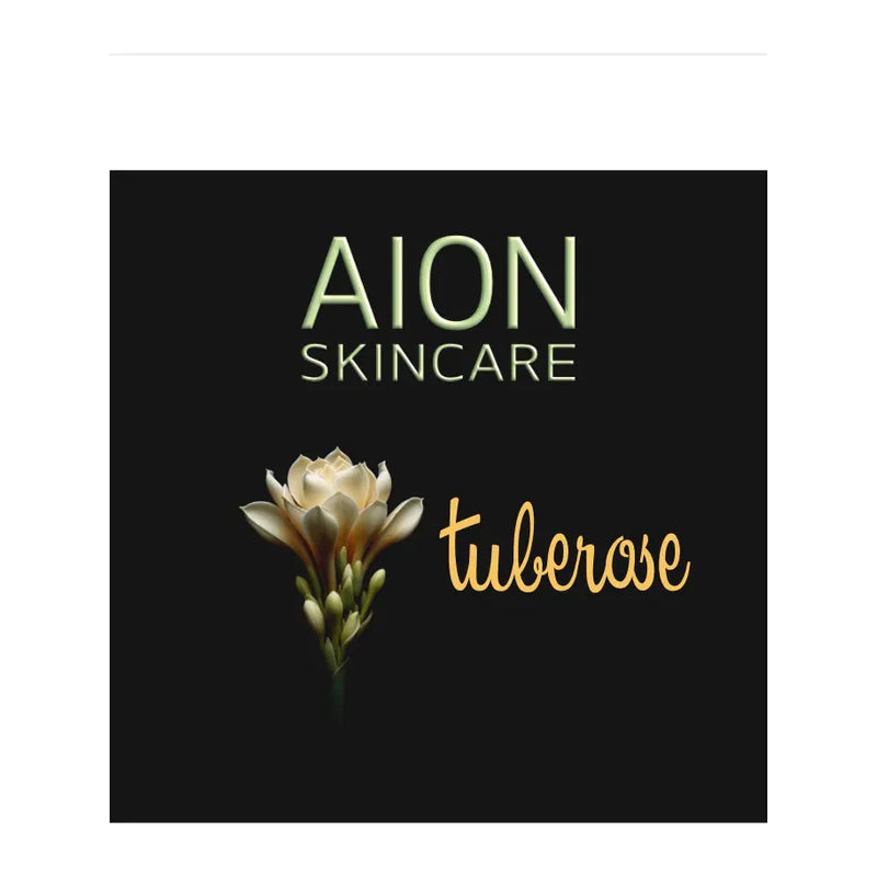Aion Skincare Aion Skincare Tuberose Shaving Collection Shaving Set Black Aftershave 3.4oz