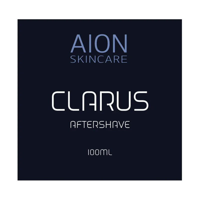 Aion Skincare Aion Skincare Clarus Shaving Collection Shaving Set Black Aftershave 3.4oz