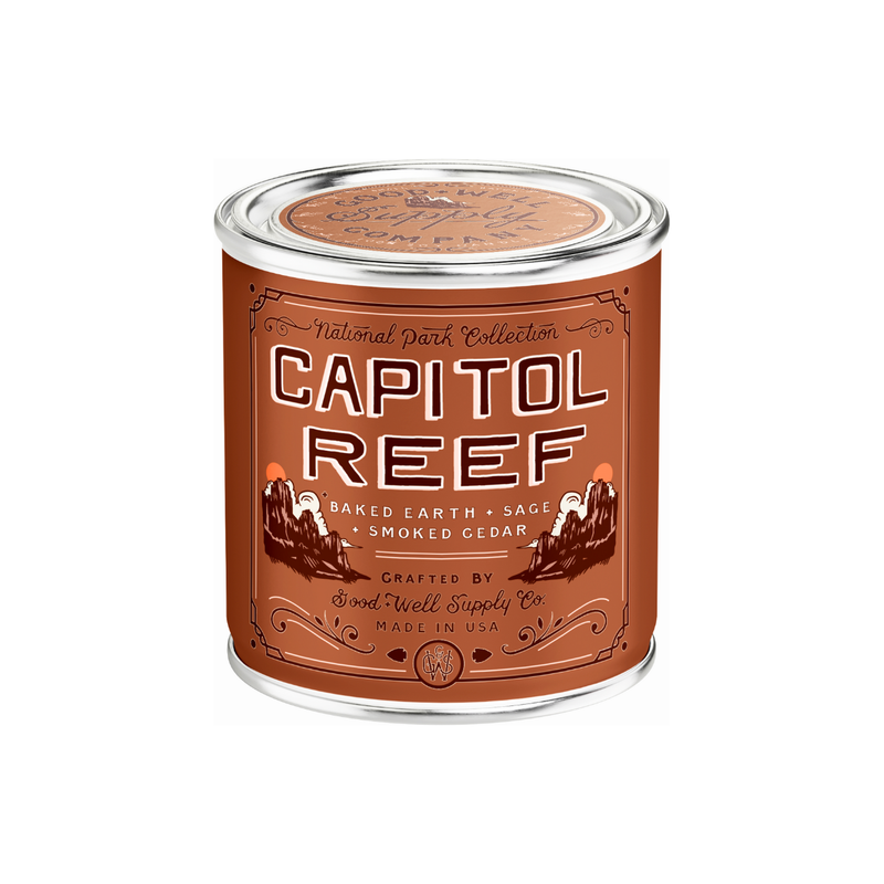 Good & Well Supply Co Capitol Reef National Park Candle Candles
