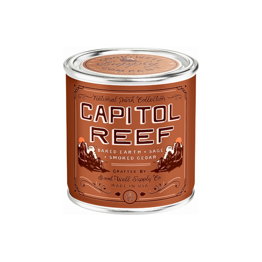 Good & Well Supply Co Capitol Reef National Park Candle Candles
