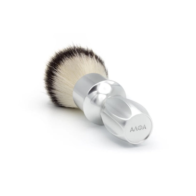 0 Alpha Brush & Shaving Co. T-400 Silver 24mm Shaving Brush