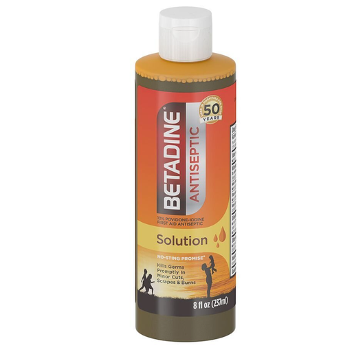 Betadine Betadine Antiseptic, First Aid Solution 8 Fl Oz First Aid