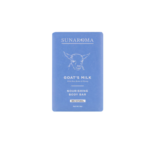 Sunaroma Sunaroma Goats Milk W/ Shea Butter & Manuka Honey Soap (8 Ounce) Bath & Body