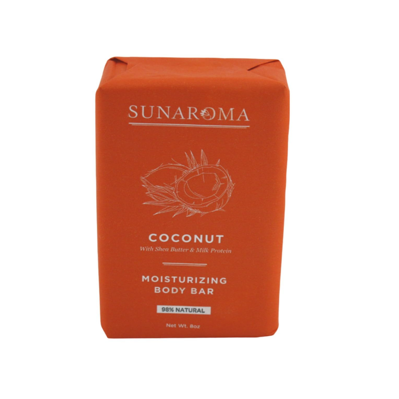 Sunaroma Sunaroma Organic Coconut Oil Body Bar Soap - 8 Oz Health & Beauty