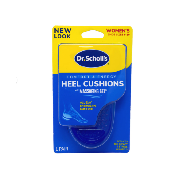 Dr. Scholl's Dr. Scholl's Massaging Gel Advanced Heel Cushions For Women Size 6-10 Foot Care